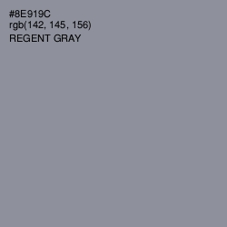 #8E919C - Regent Gray Color Image
